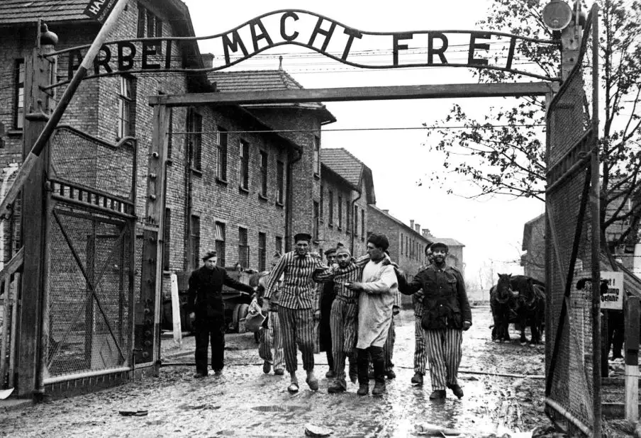 Auschwitz I entrance gate