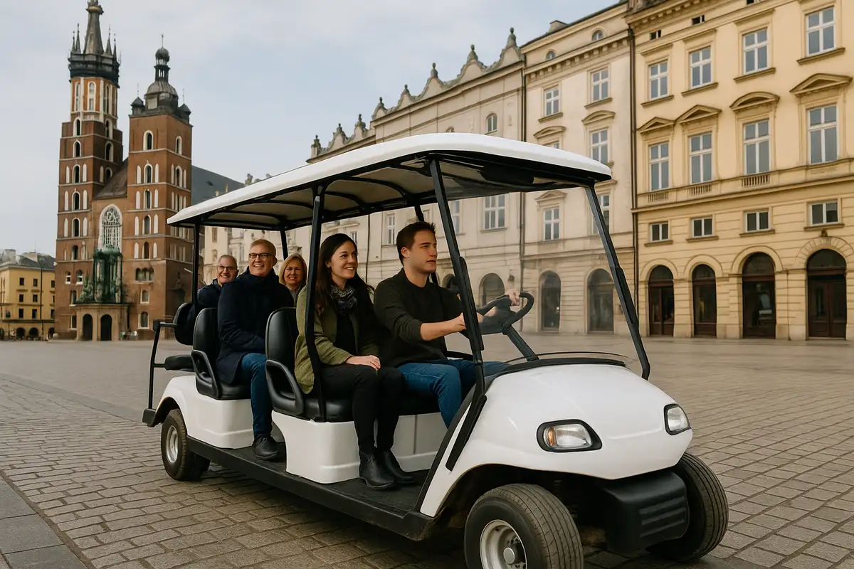 Golf Buggy Tour in Kraków