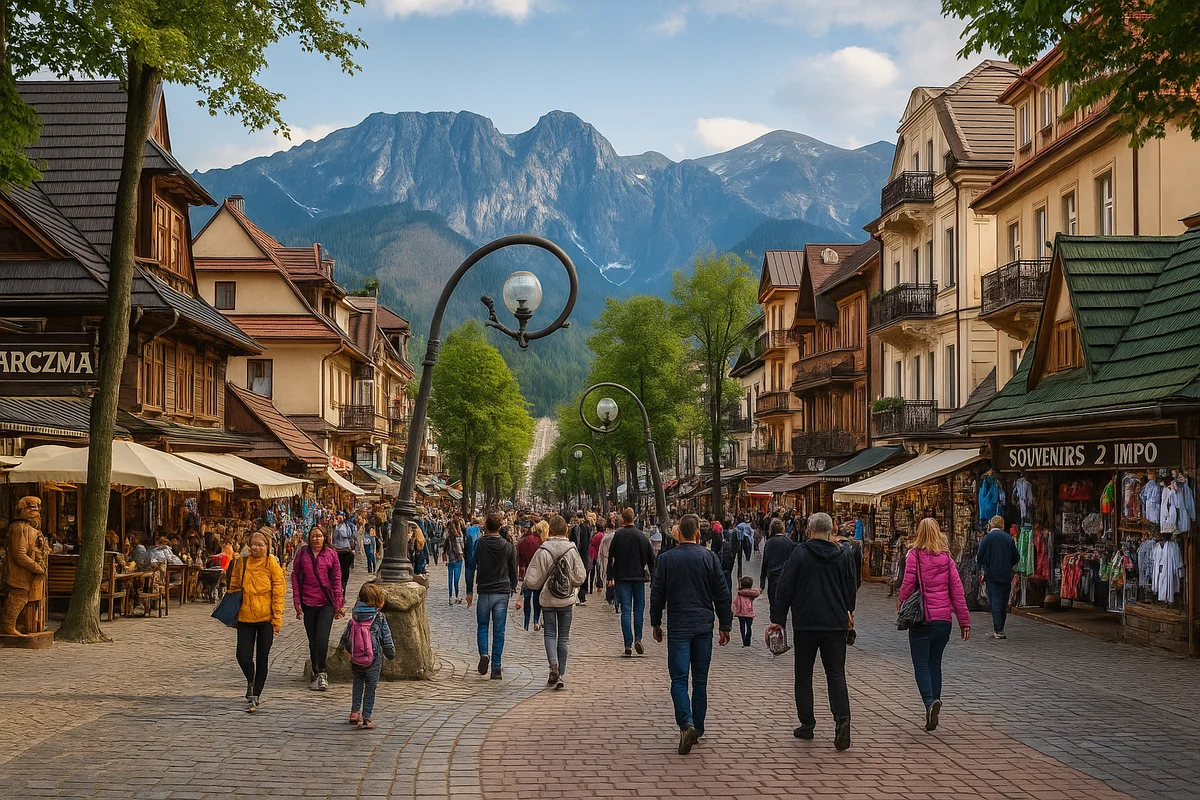 Tatra Mountains view