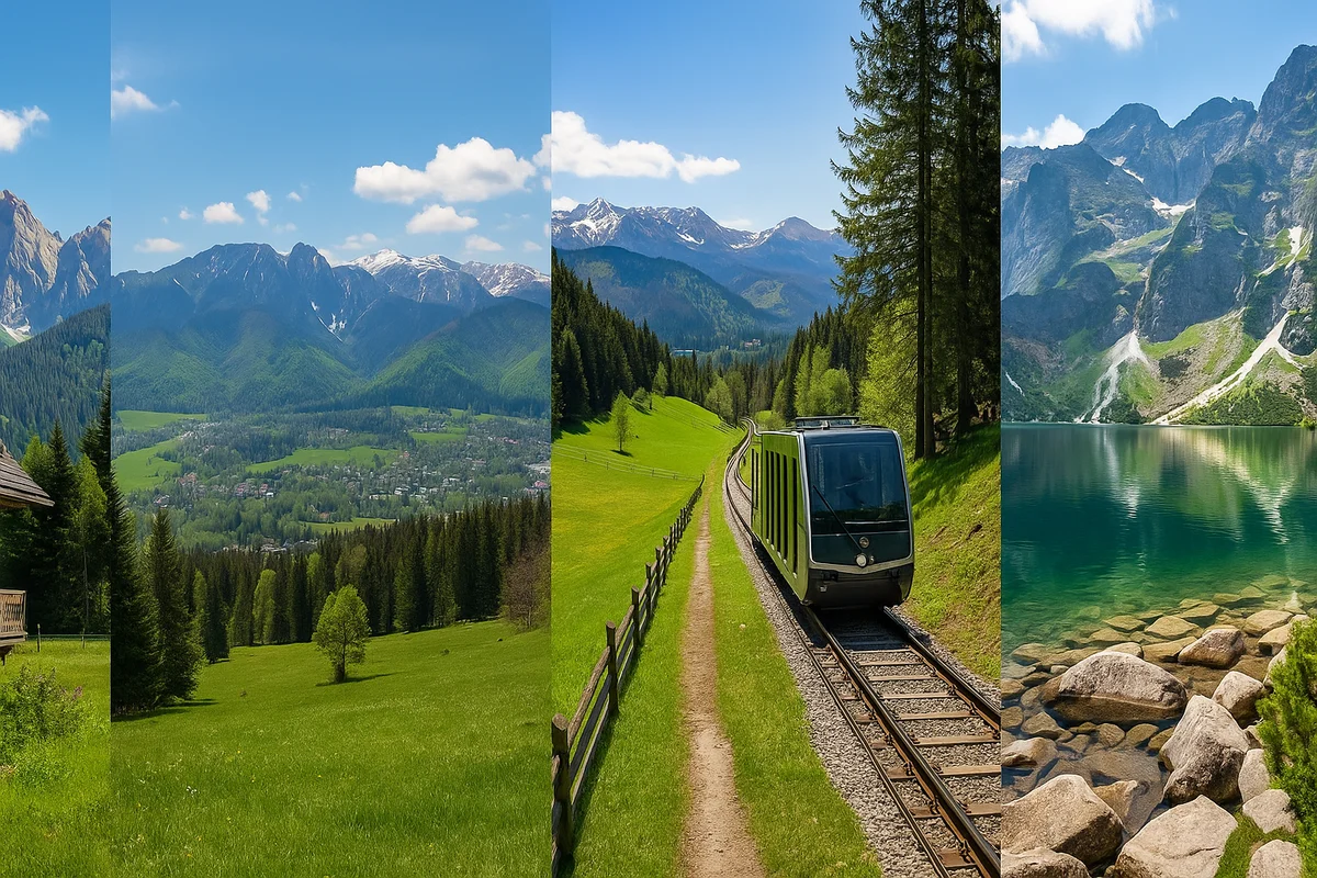 Zakopane Day Trip with Cable Car and Hot Springs